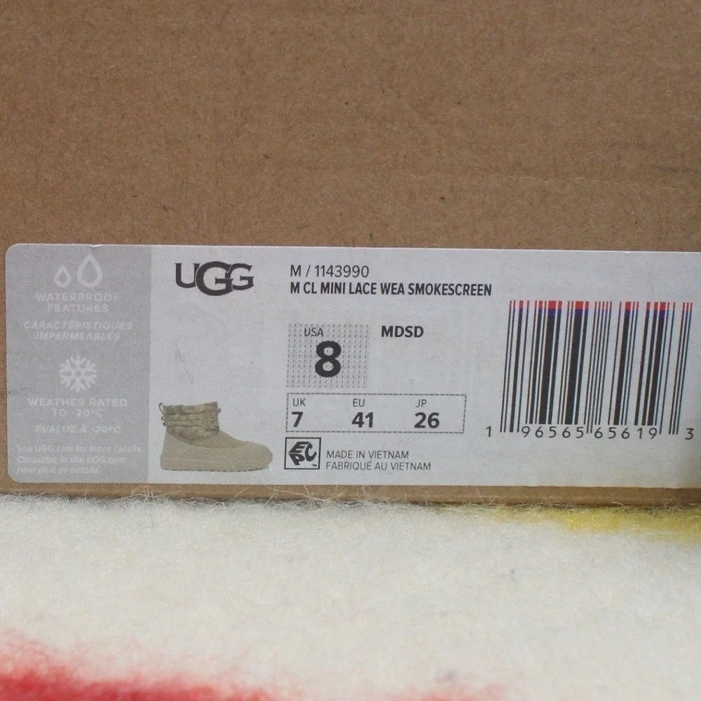 Mens Modern Classic Maxi Mini Lace Weather Boot Camo Smokescreen UGG 1143990